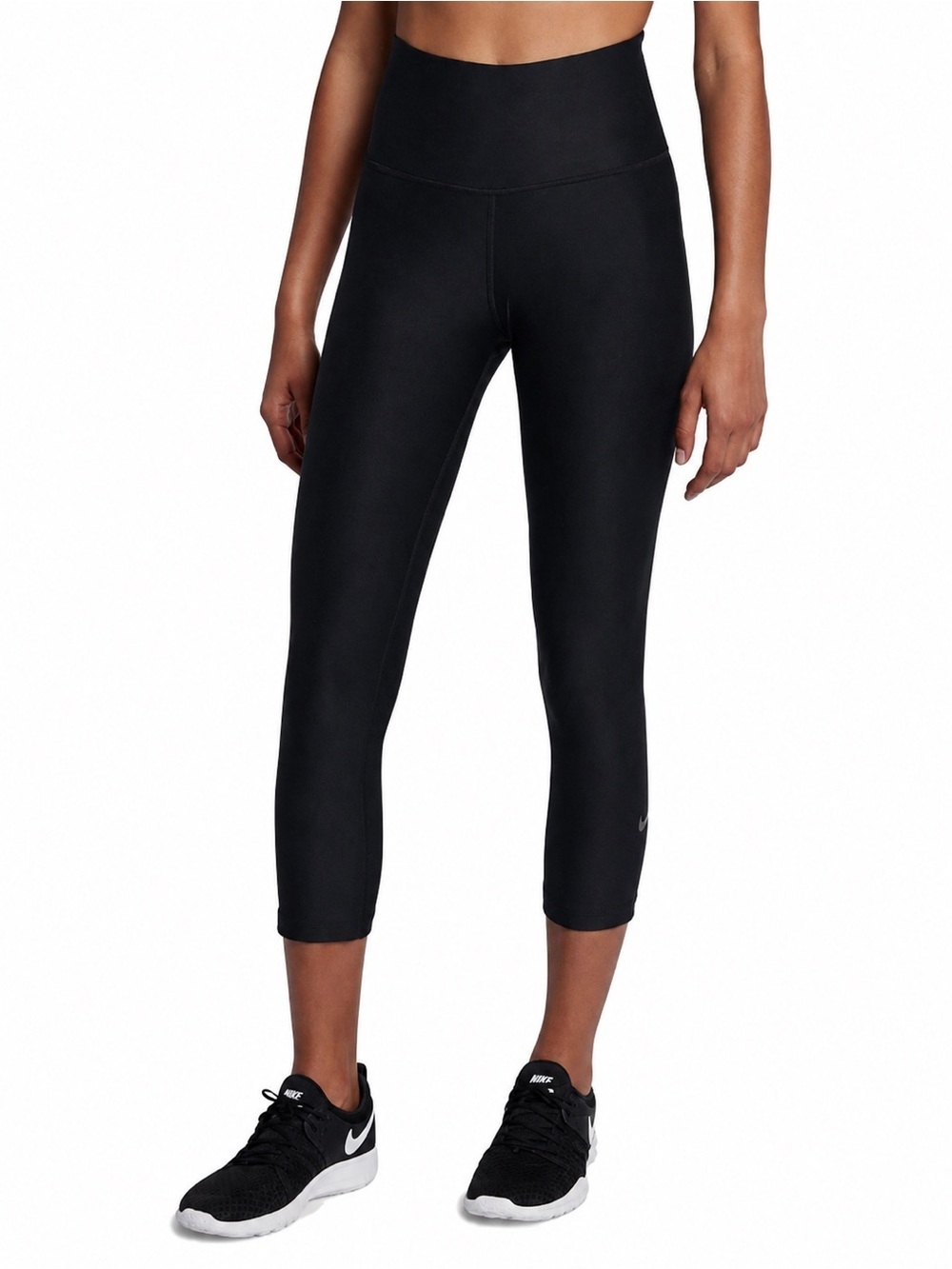 NIKE Women’s Power Sculpt Victory Training Crops-Black 933798-010 Small